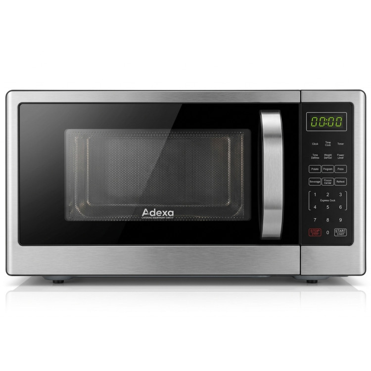 Commercial Microwave Oven 30 Litre 900W Digital Manual Control Stainless Steel Handle | CaterEq CEP90J30ALWE