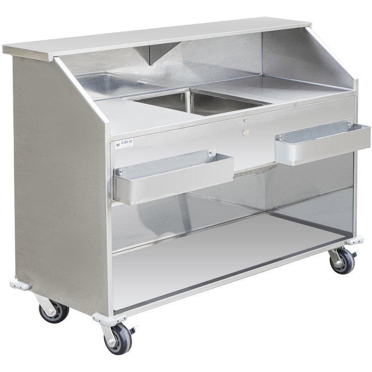 Commercial Portable Bar Stainless Steel 1550x580x1200mm - CEPB2361SS
