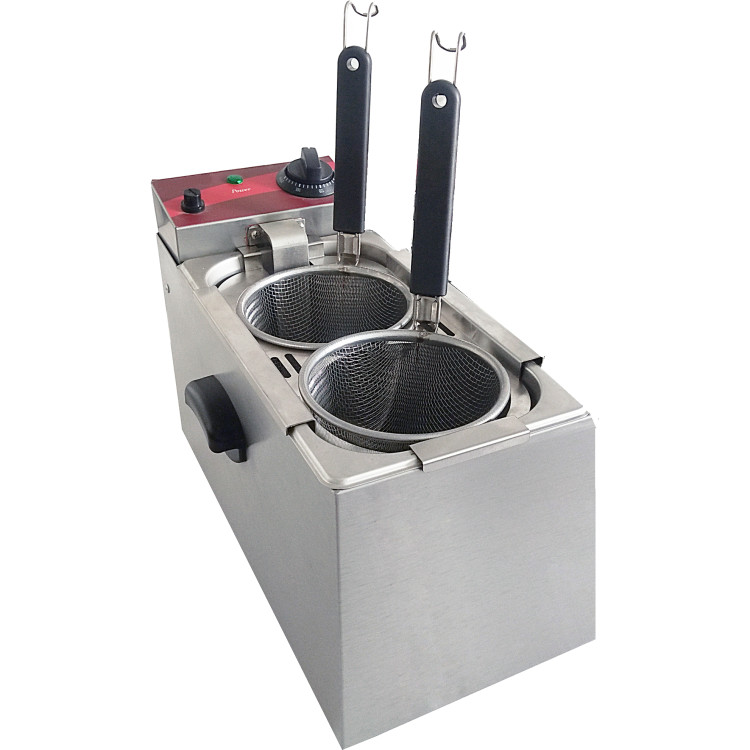 Commercial Pasta boiler Electric 2 baskets 1.5kW Table top - CEPC1G