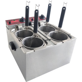 Commercial Pasta boiler Electric 4 baskets 3kW Table top - CEPC2G