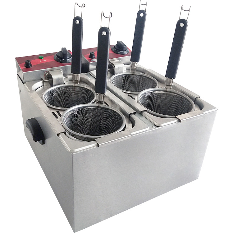 Commercial Pasta boiler Electric 4 baskets 3kW Table top - CEPC2G