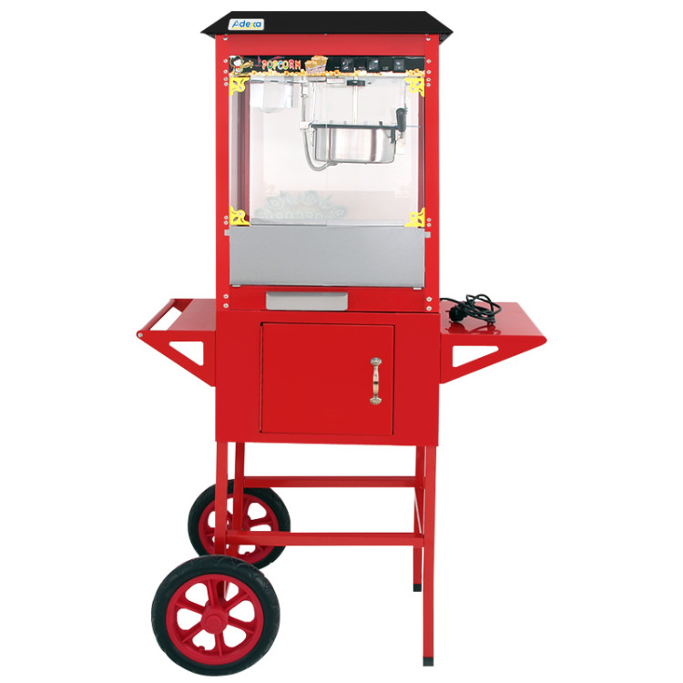 Commercial Popcorn Maker with Cart - CEPC803