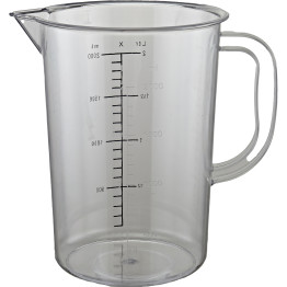 Polycarbonate Jug 2 litre Clear - CEPCC20