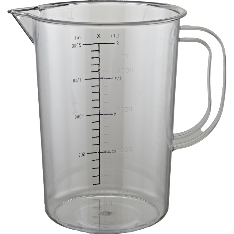 Polycarbonate Jug 2 litre Clear - CEPCC20