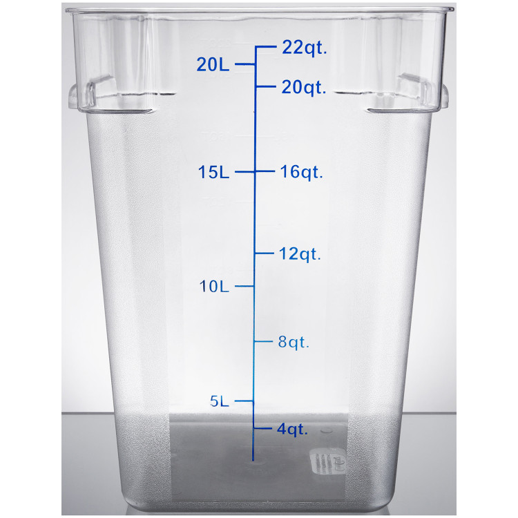 Food storage Container 20.8 litre Polycarbonate - CEPCC22