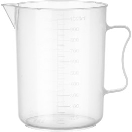 Polypropylene Jug 1 litre Clear - CEPPC10