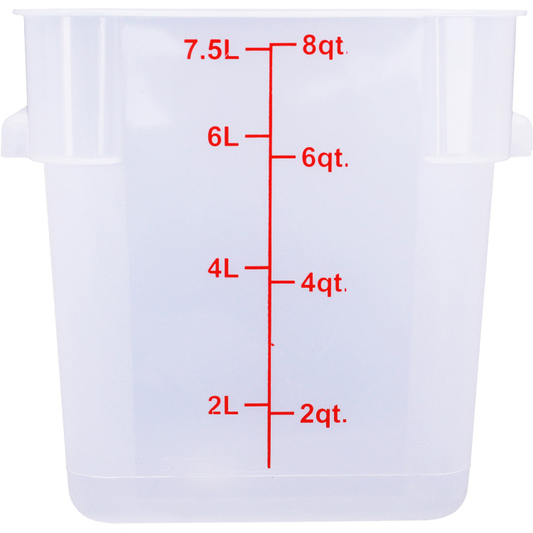 Food Storage Container 7.5 Litre Polypropylene - CEPPFSC8