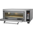 Commercial Pizza oven Electric 1 chamber 500x500mm 450°C Digital controls 4.2kW 230V - CEPS551E