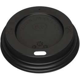 1000pcs Coffee Cup Lids for 8oz cups Black - CEPSL8B