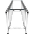 10 tier Rack/Tray/Pan Trolley for width 240-335 mm Stainless Steel  - CEPT10