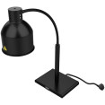 Single Head Freestanding Flexible Warming Lamp Infrared Food Warmer 268×203×664mm Black Finish | CaterEq CEPW2SH