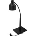Single Head Freestanding Flexible Warming Lamp Infrared Food Warmer 268×203×664mm Black Finish | CaterEq CEPW2SH