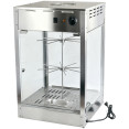 Commercial Churro/Pretzel Warmer Stainless Steel Rotating Rack Inside Lamp Adjustable Thermostat Width for 14” Snacks | CaterEq CEPZ0214 Commercial Churro/Pretzel Warmer Stainless Steel Rotating Rack Inside Lamp Adjustable Thermostat Width for 14” Snacks | CaterEq CEPZ0214