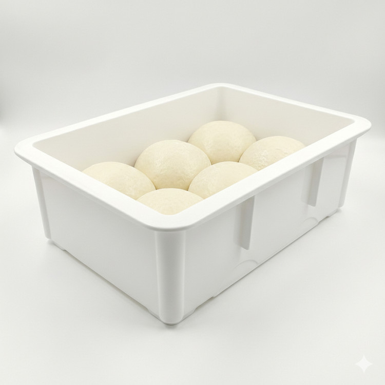 Pizza Dough Box 450×320×160mm Polypropylene Dough Storage Container | CaterEq CEQHW216 Pizza Dough Box 450×320×160mm Polypropylene Dough Storage Container | CaterEq CEQHW216