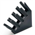 Black Cup Holder 490x115x450mm | CaterEq CEQHW344