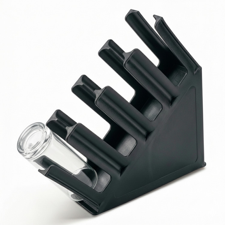 Black Cup Holder 490x115x450mm | CaterEq CEQHW344