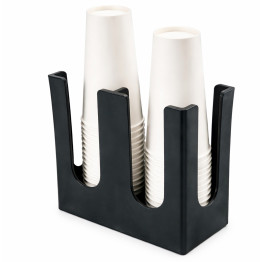 Polypropylene Cup Holder Black 200×220×120mm| CaterEq CEQHW356 Polypropylene Cup Holder Black 200×220×120mm| CaterEq CEQHW356