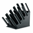 Polypropylene Cup Holder Black 470x220x450mm| CaterEq CEQHW360 Polypropylene Cup Holder Black 470x220x450mm| CaterEq CEQHW360