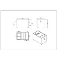 Commercial Stainless Steel Grease Trap with Lid and Outlet Valve 400x250x250mm | CaterEq CEQNH510