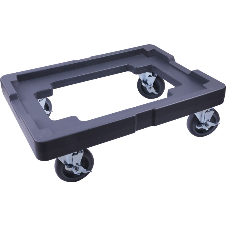 Plastic Dolly Trolley with Swivel Casters 680x478x215mm | CaterEq CEQY002