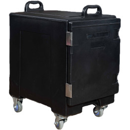 Commercial Front Loaded Insulated Food Pan Carrier with Wheels 432x625x743mm | CaterEq CEQY004 Commercial Front Loaded Insulated Food Pan Carrier with Wheels 432x625x743mm | CaterEq CEQY004
