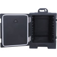 Commercial Front Loaded Insulated Food Pan Carrier with Wheels 432x625x743mm | CaterEq CEQY004