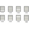 Commercial Front Loaded Insulated Food Pan Carrier with Wheels 432x625x743mm | CaterEq CEQY004