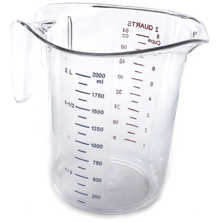 Polycarbonate Measuring Jug 2 litre Heavy duty - CEMC2