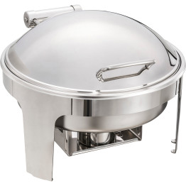Hydraulic Chafing dish Round Stainless steel 6 litres - CER22101