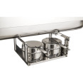Hydraulic Chafing dish Stainless steel 9 litres - CER22301