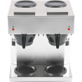 Commercial Twin Filter Coffee maker Manual fill 2 glass jugs 4 hotplates - CERB286X2 Commercial Twin Filter Coffee maker Manual fill 2 glass jugs 4 hotplates - CERB286X2