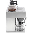 Commercial Twin Filter Coffee maker Manual fill 2 glass jugs 4 hotplates - CERB286X2 Commercial Twin Filter Coffee maker Manual fill 2 glass jugs 4 hotplates - CERB286X2