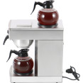 Commercial Filter Coffee maker Manual fill 2 glass jugs 2 hotplates - CERB386