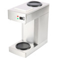 Commercial Filter Coffee maker Manual fill 2 glass jugs 2 hotplates - CERB386