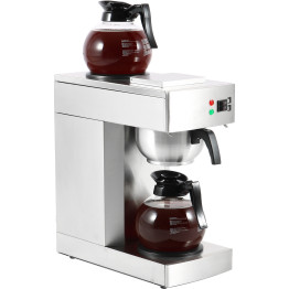 Commercial Filter Coffee maker Manual fill 2 glass jugs 2 hotplates - CERB386