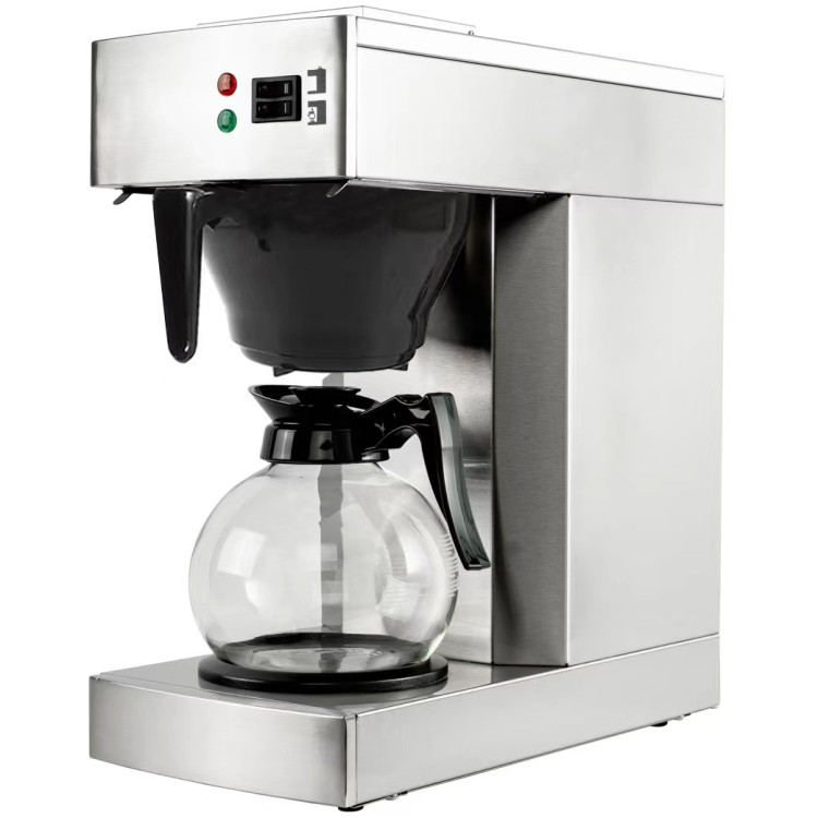 Commercial Filter Coffee maker Manual fill 1 glass jug 2 hotplates - CERB386AD1