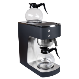 Commercial Coffee Machine with Stainless Steel Funnel & 2 Glass Decanters – 203×383×455mm | CaterEq CERB386PBD2 Commercial Coffee Machine with Stainless Steel Funnel & 2 Glass Decanters – 203×383×455mm | CaterEq CERB386PBD2