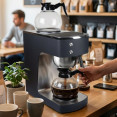 Commercial Coffee Machine with Stainless Steel Funnel & 2 Glass Decanters – 203×383×455mm | CaterEq CERB386PBD2