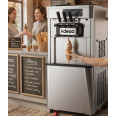 Commercial Floor Standing Soft Ice Cream Machine 16–22L/h 2100W 3 Flavour Twin Hopper 540×750×1320mm | CaterEq CERC188G Commercial Floor Standing Soft Ice Cream Machine 16–22L/h 2100W 3 Flavour Twin Hopper 540×750×1320mm | CaterEq CERC188G