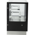 Cake counter 1200x730x1200mm 2 shelves Mirror front LED - CEGN1200RF2