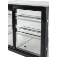 Cake counter 1200x730x1200mm 2 shelves Mirror front LED - CEGN1200RF2