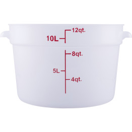 Food Storage Container 11 Litre Translucent Polypropylene - CERSC12