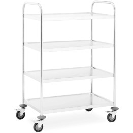 Commercial Serving/Service/Clearing Trolley Stainless steel 4 tier 705x405x1070mm - CE19210