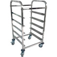 Commercial Dishwasher Basket Trolley Stainless steel 5 levels 550x510x1000mm - CERT5505 Commercial Dishwasher Basket Trolley Stainless steel 5 levels 550x510x1000mm - CERT5505