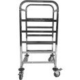 Commercial Dishwasher Basket Trolley Stainless steel 5 levels 550x510x1000mm - CERT5505 Commercial Dishwasher Basket Trolley Stainless steel 5 levels 550x510x1000mm - CERT5505