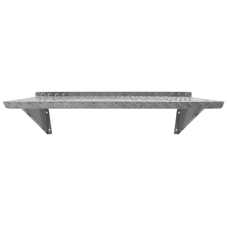 Commercial Stainless Steel Non-Slip Wall Mount Shelf 1200 x 300 x 230mm | CaterEq CERTW31230
