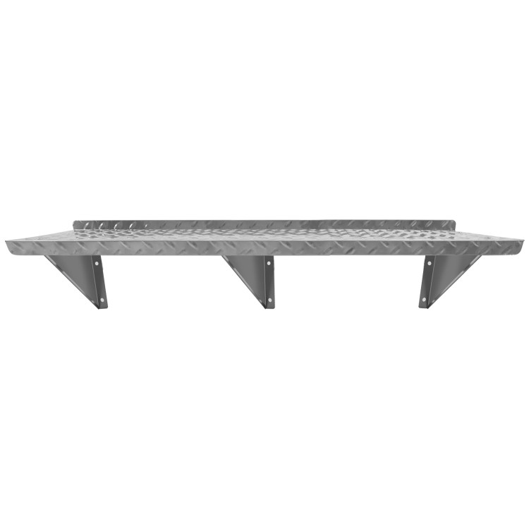 Commercial Stainless Steel Non-Slip Wall Mount Shelf 2000 x 300 x 230mm | CaterEq CERTW32030 Commercial Stainless Steel Non-Slip Wall Mount Shelf 2000 x 300 x 230mm | CaterEq CERTW32030