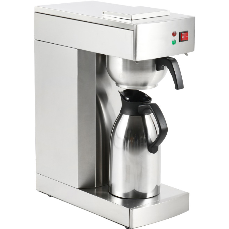 Commercial Filter Coffee machine Manual fill 2 litre Thermos - CERV286