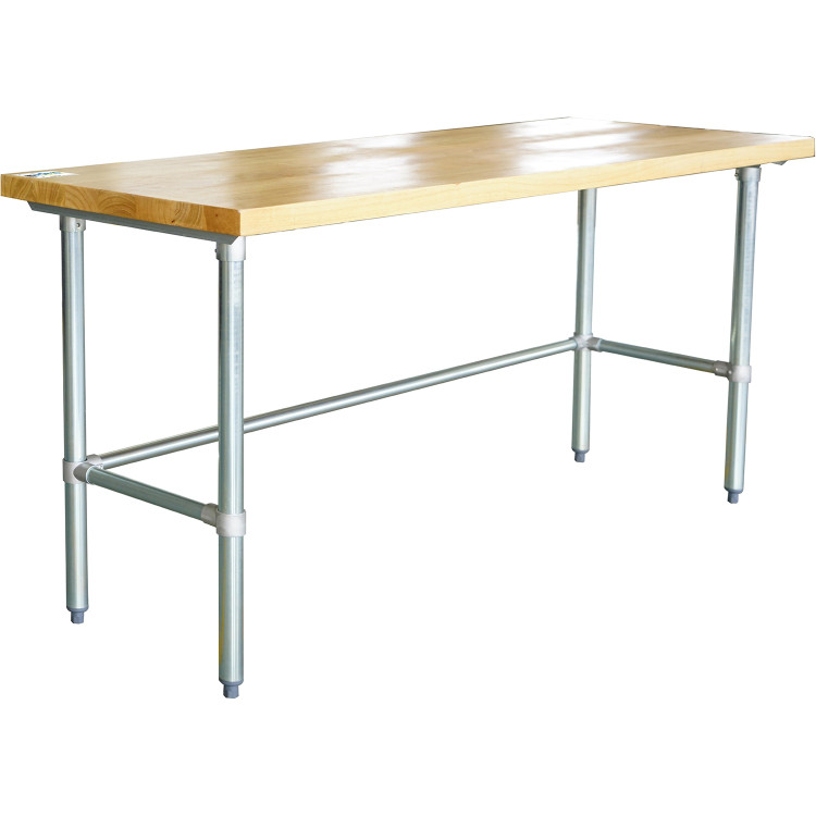 Bakery Work table Wood top 1500x600x900mm - CERWTG600X1500
