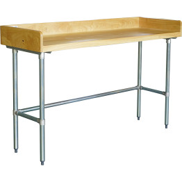Wood Top Work Tables